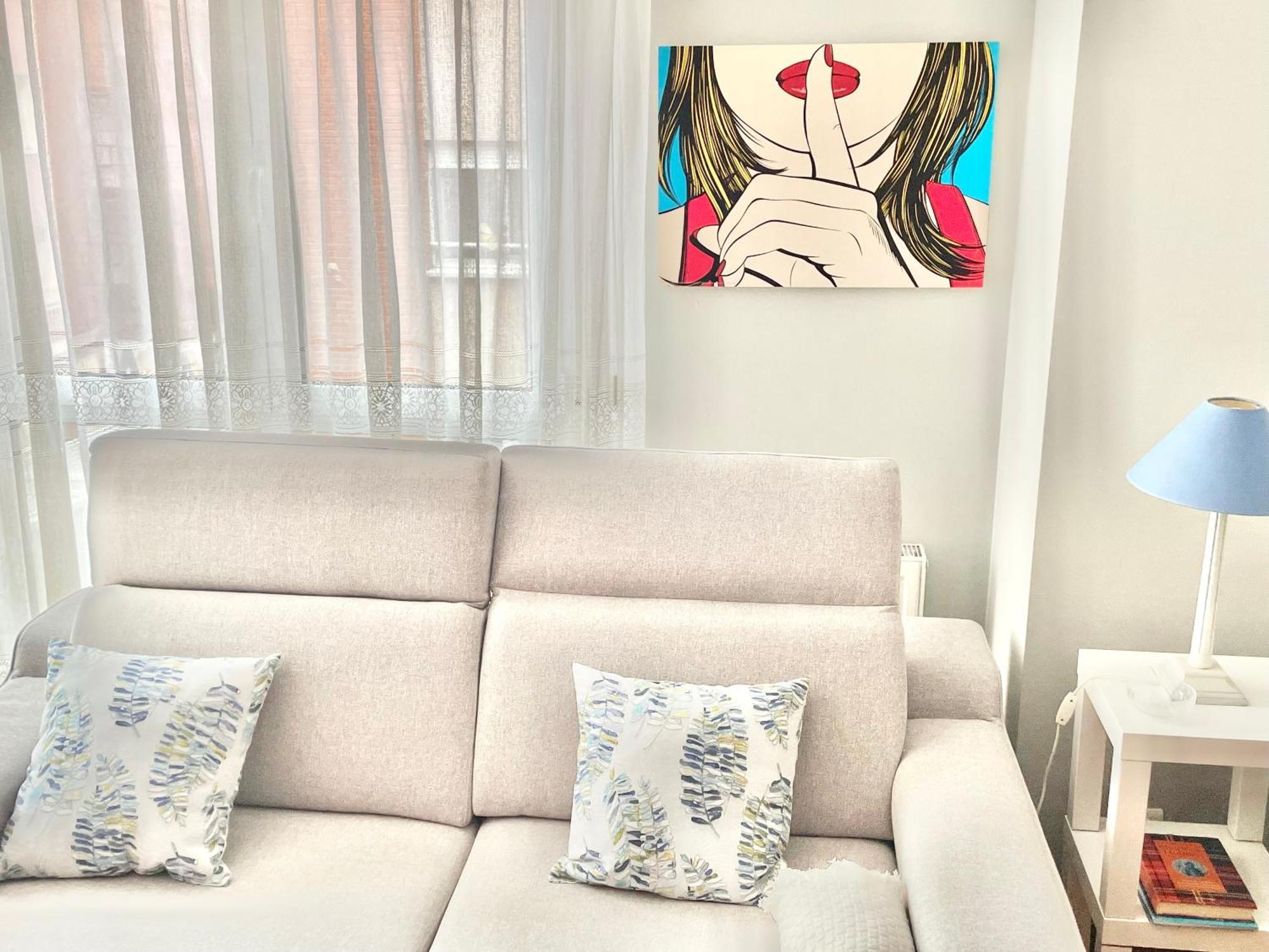 Apartamento Casa Lur Wifi Y Parking Privado Incluido Gijón Exterior foto