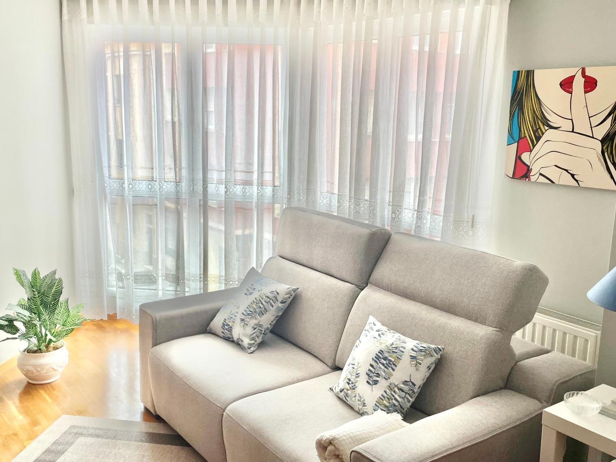 Apartamento Casa Lur Wifi Y Parking Privado Incluido Gijón Exterior foto